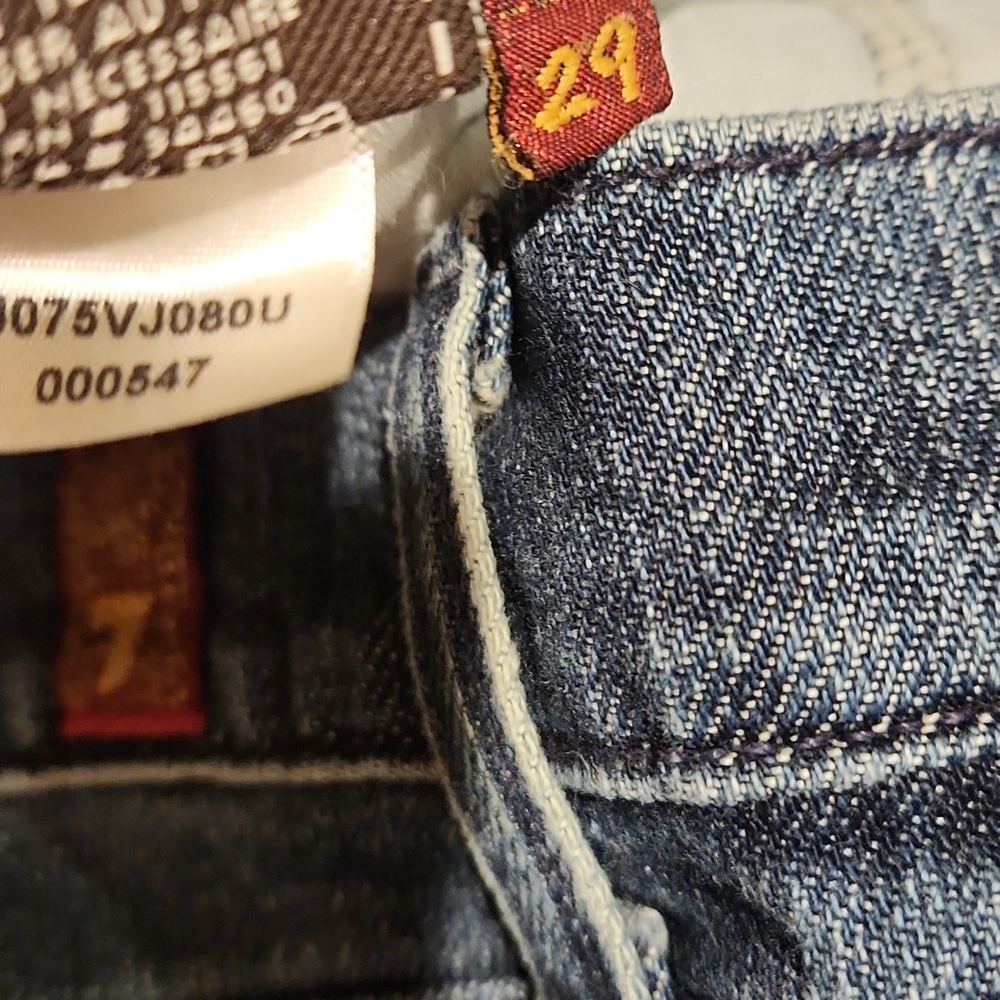 ❤️ 7 FOR ALL MANKIND Y2K VINTAGE BOOTCUT JEANS, 8 (29) - Picture 10 of 15